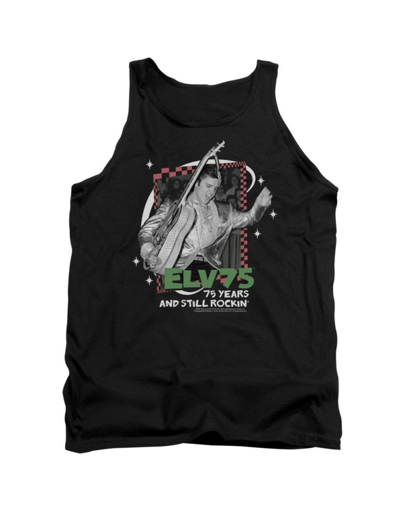 Elvis Presley Tank Top | STILL ROCKIN Sleeveless Shirt $8.28 Shirts