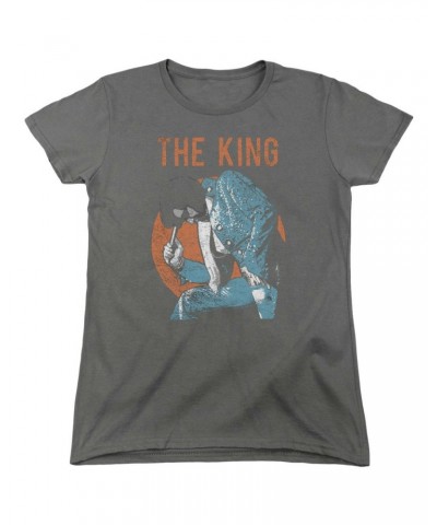 Elvis Presley Women's Shirt | MIC IN HAND Ladies Tee $8.46 Shirts