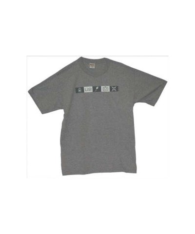 U2 5-Symbol Grey T-Shirt $6.15 Shirts