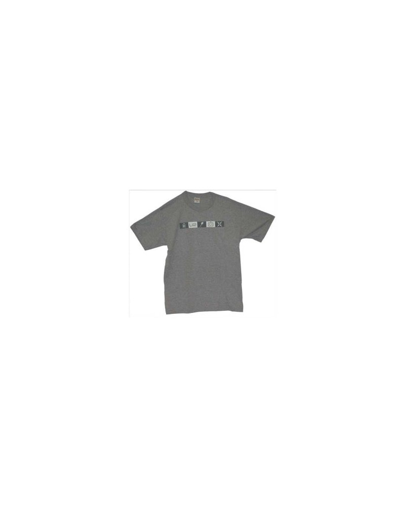 U2 5-Symbol Grey T-Shirt $6.15 Shirts