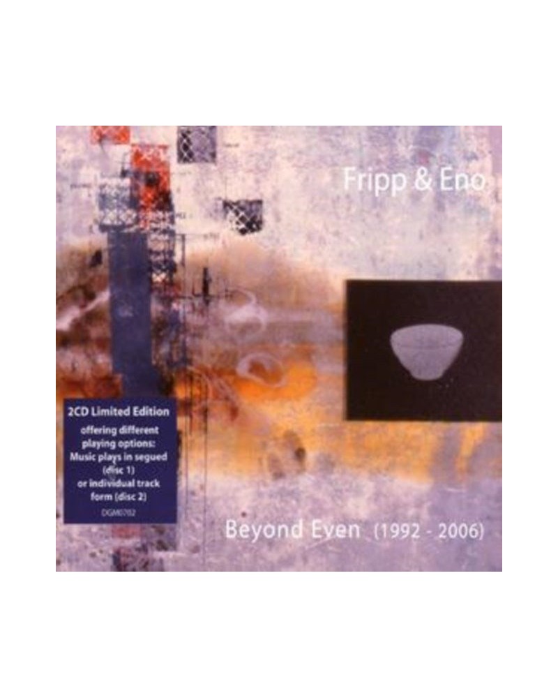 Fripp & Eno CD - Beyond Even - 19 92-20. 06 $9.08 CD