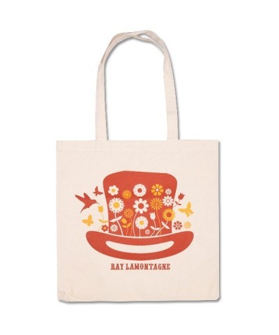 Ray LaMontagne Hat Tote Bag Natural $8.60 Hats