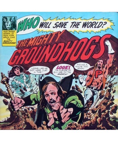 The Groundhogs WHO WILL SAVE THE WORLD Vinyl Record $11.47 Vinyl