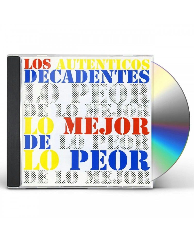 Los Auténticos Decadentes LO MEJOR DE LO PEOR CD $6.04 CD