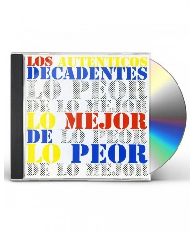 Los Auténticos Decadentes LO MEJOR DE LO PEOR CD $6.04 CD