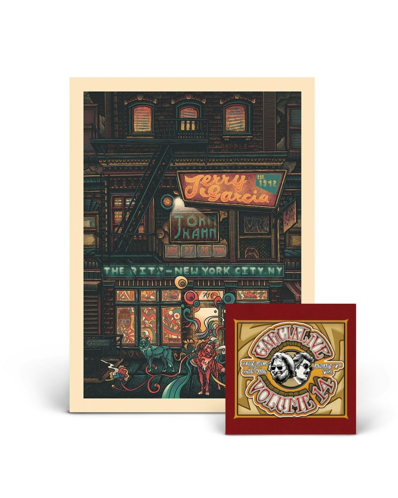 Jerry Garcia Jerry Garcia & John Kahn - GarciaLive Volume 14: 01/27/86 CD or Digital Download & Poster Bundle $12.90 CD