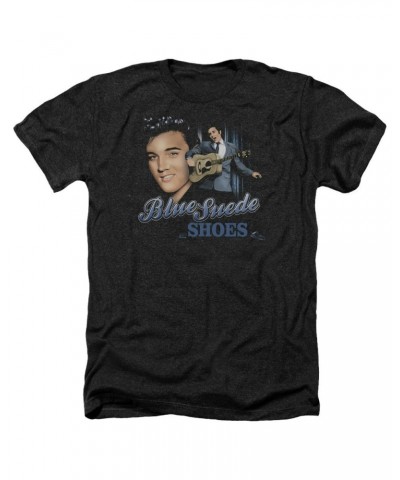 Elvis Presley Tee | BLUE SUEDE SHOES Premium T Shirt $7.31 Shirts