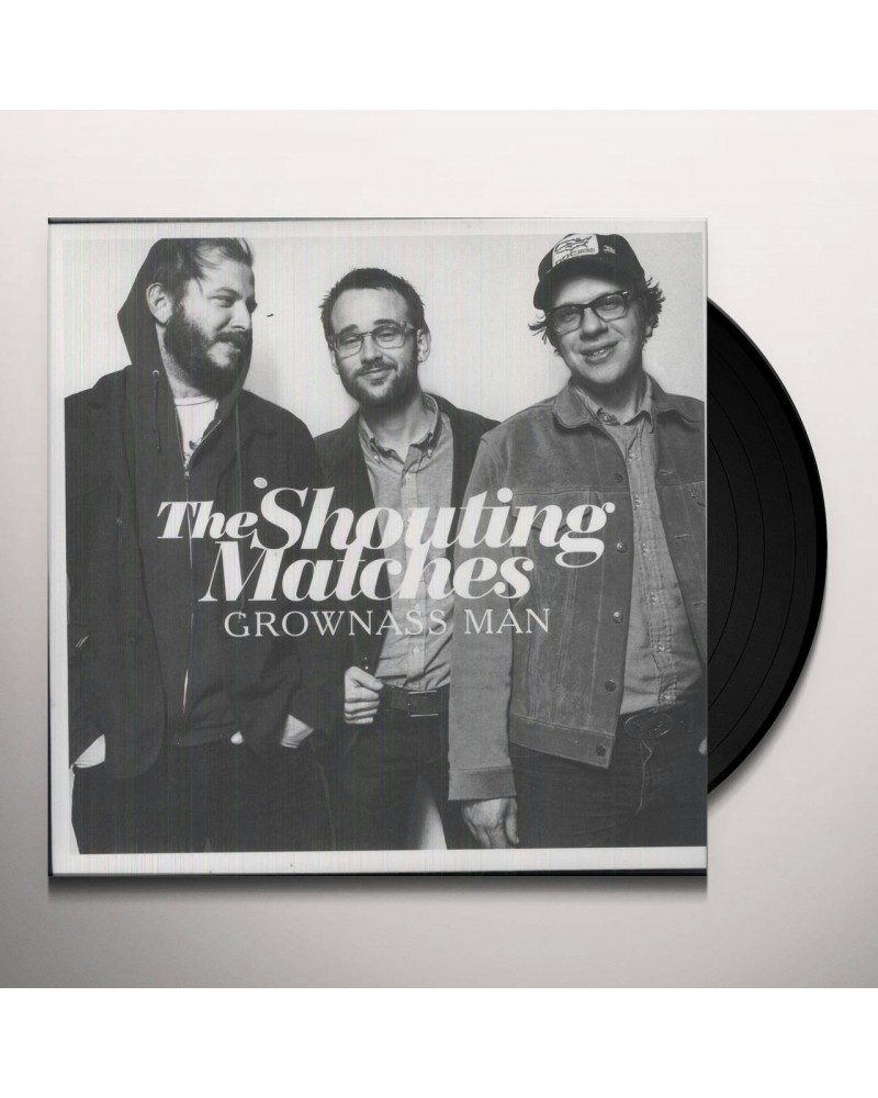 The Shouting Matches Grownass Man Vinyl Record $7.63 Vinyl