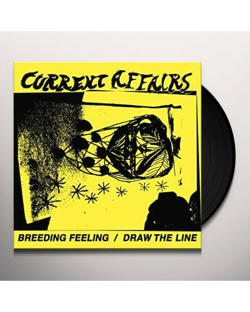 Current Affairs Breeding Feeling / Draw The Line Vinyl Record $4.62 Vinyl