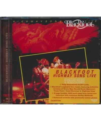 Blackfoot CD - Highway Song Live $15.72 CD