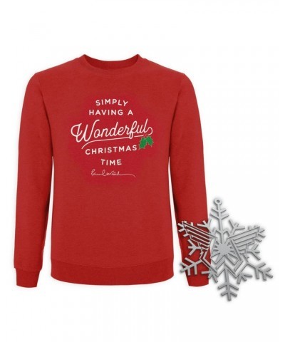 Paul McCartney Wonderful Christmas Time Sweatshirt and Ornament Bundle $19.26 Sweatshirts