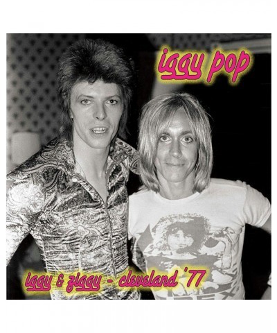 Iggy Pop Iggy & Ziggy - Cleveland '77 (Silver/Pink Splatter) Vinyl Record $11.05 Vinyl