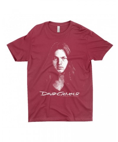 David Gilmour T-Shirt | Portrait And Logo Shirt $9.98 Shirts