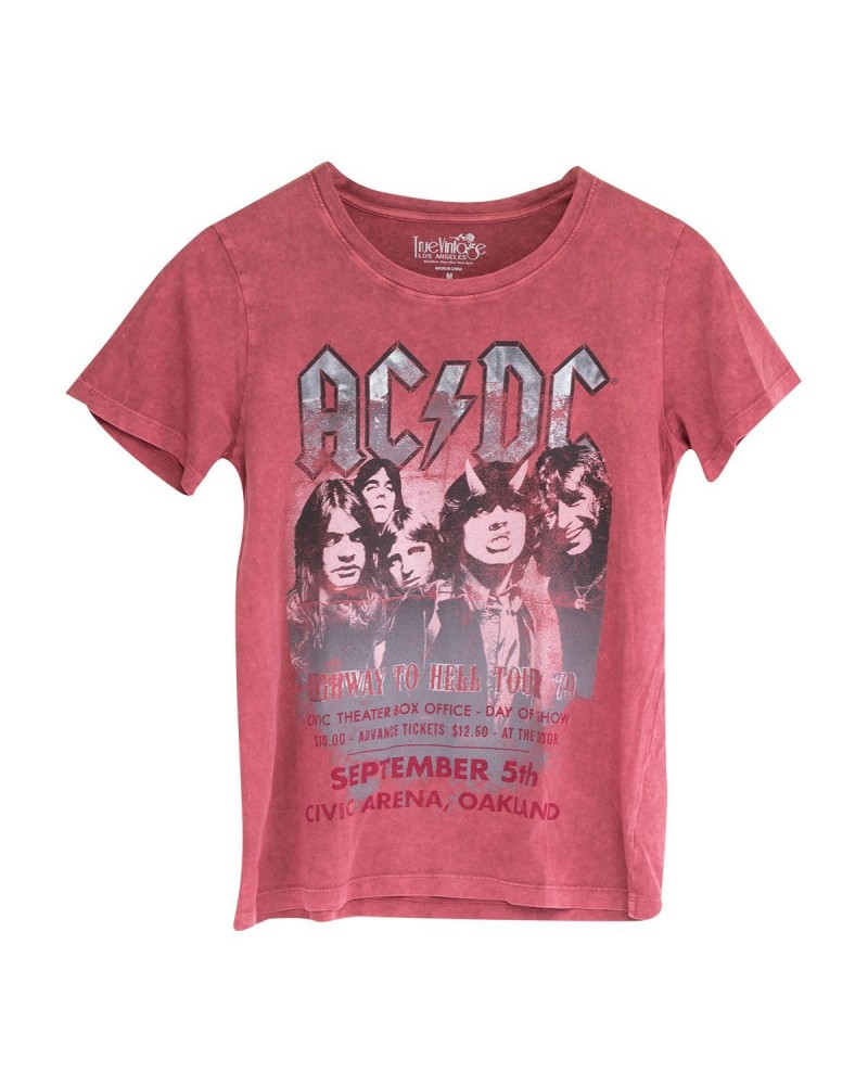 AC/DC Red Highway to Hell T-shirt $1.85 Shirts