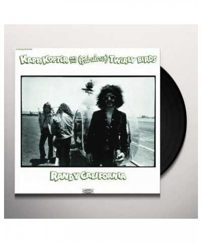 Randy California KAPT. KOPTER & THE (FABULOUS) TWIRLYBIRDS (180G/TRANSPARENT & BLACK SWIRLED VINYL) Vinyl Record $14.14 Vinyl