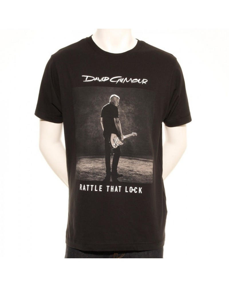 David Gilmour Rattle That Lock Sepia Photo European Tour T-Shirt $8.23 Shirts