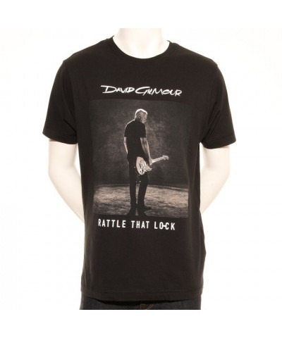 David Gilmour Rattle That Lock Sepia Photo European Tour T-Shirt $8.23 Shirts