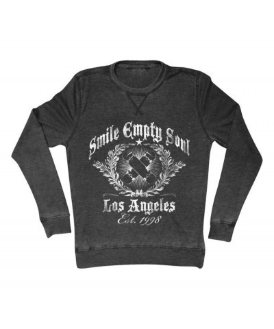 Smile Empty Soul "Established 1998" Unisex Long Sleeve Thermal - Charcoal Grey $24.50 Shirts