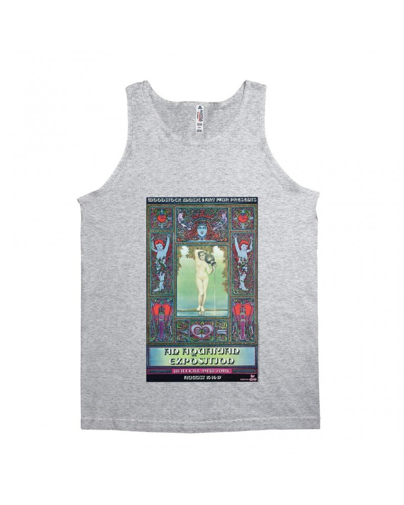 Woodstock Unisex Tank Top | Aquarian Exposition Concert Poster Shirt $11.48 Shirts