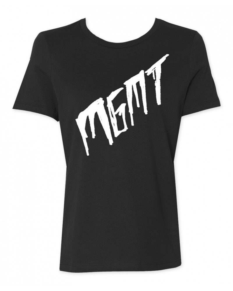 MGMT Girl's Black Scratch T-shirt $8.40 Shirts