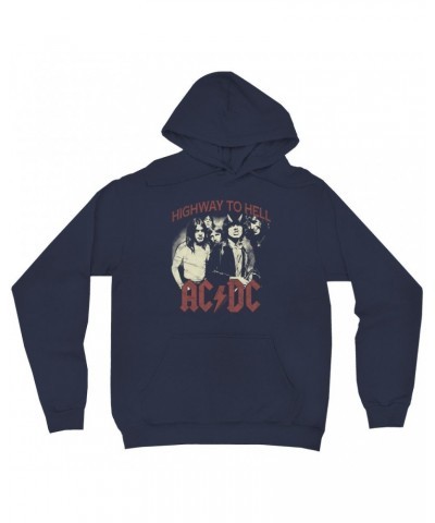 AC/DC Hoodie | Highway To Hell Retro Hoodie $13.58 Sweatshirts