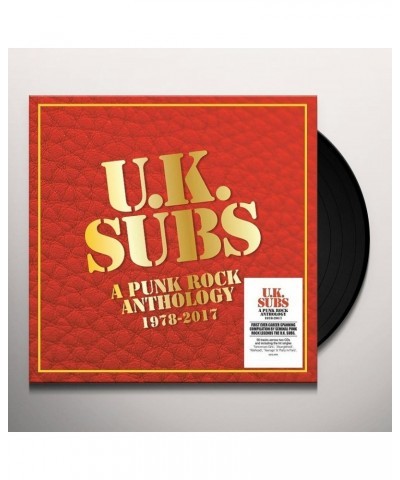 U.K. Subs PUNK ROCK ANTHOLOGY - 1978-2017 (140G/RED & YELLOW VINYL/2LP) Vinyl Record $17.94 Vinyl