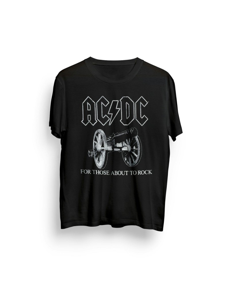 AC/DC For Those About To Rock Cannon T-Shirt $3.80 Shirts