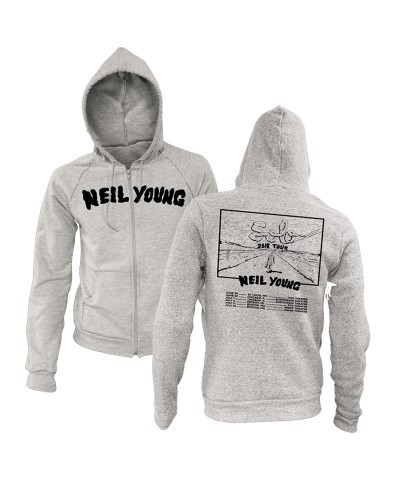 Neil Young Solo Zip Up Hoodie $22.10 Sweatshirts