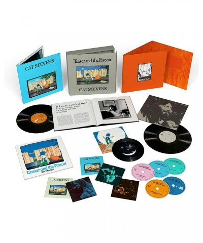 Yusuf / Cat Stevens Teaser & The Firecat (SUPER DELUXE/4CD/BLU-RAY/2LP/7INCH) Vinyl Record $114.10 Vinyl