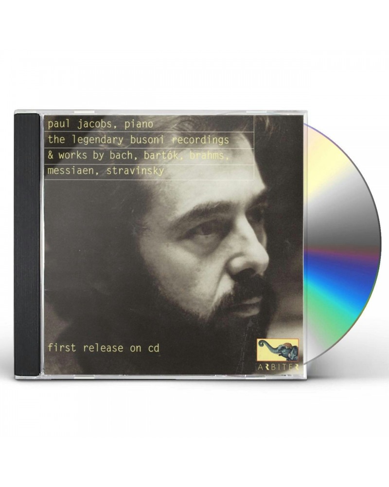 Paul Jacobs LEGENDARY BUSONI RECORDINGS CD $10.86 CD