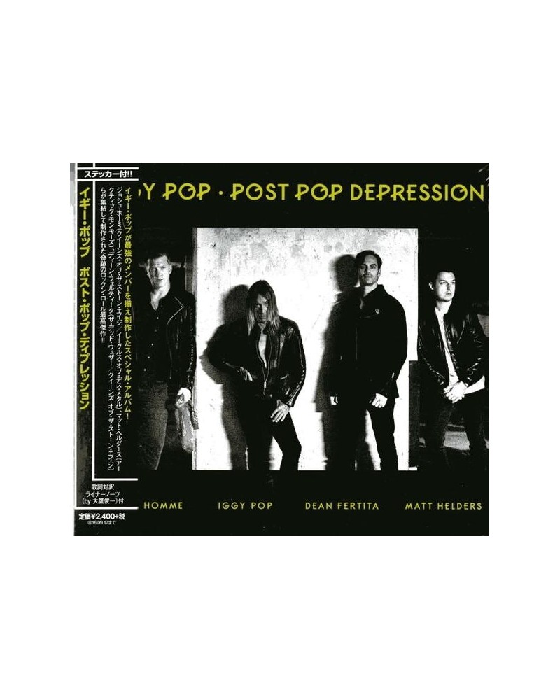 Iggy Pop POST POP DEPRESSION CD $14.00 CD