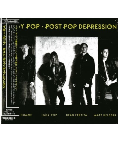 Iggy Pop POST POP DEPRESSION CD $14.00 CD