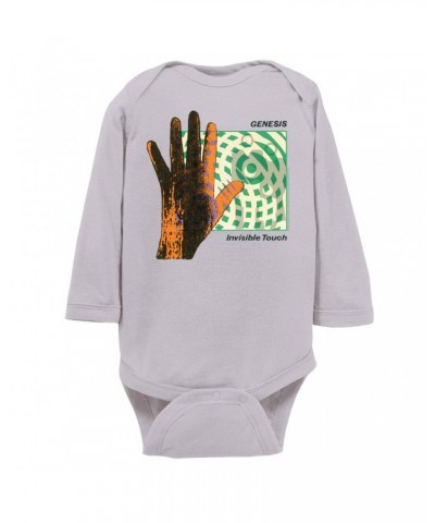 Genesis Long Sleeve Bodysuit | Invisible Touch Album Cover Bodysuit $12.98 Shirts