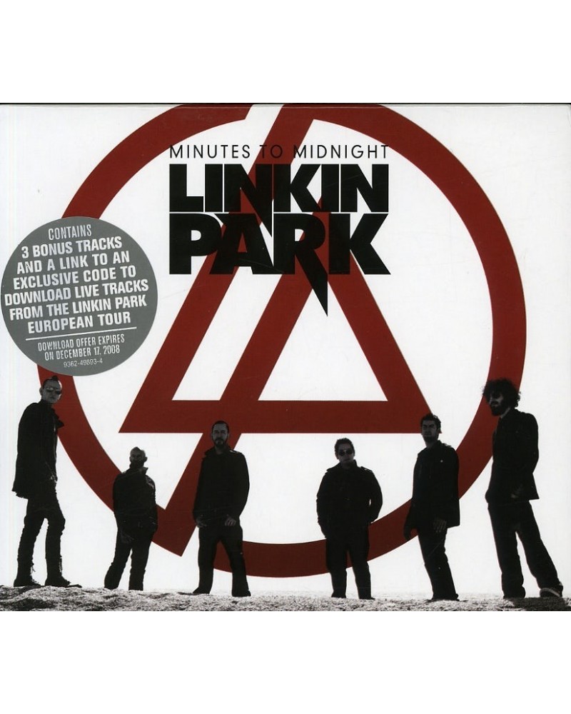 Linkin Park MINUTES TO MIDNIGHT: EUROPEAN TOUR EDITION CD $5.26 CD