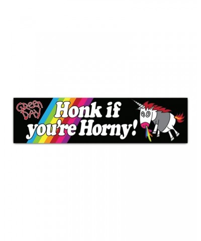 Green Day Horny Bumper Sticker $3.70 Accessories