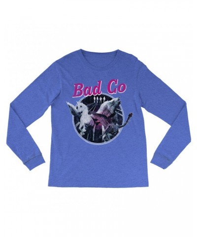 Bad Company Long Sleeve Shirt | In Space Pegasus Angel Distressed Shirt $9.88 Shirts