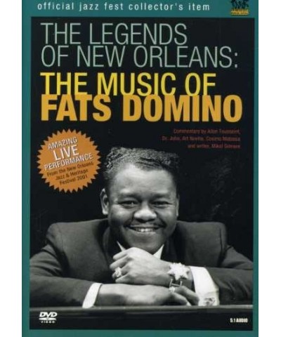 Fats Domino LEGENDS OF NEW ORLEANS: THE MUSIC OF FATS DOMNINO DVD $5.72 Videos