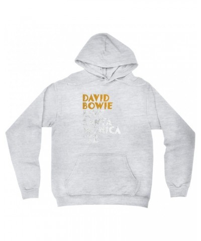 David Bowie Hoodie | Live At Santa Monica 1972 Hoodie $15.18 Sweatshirts