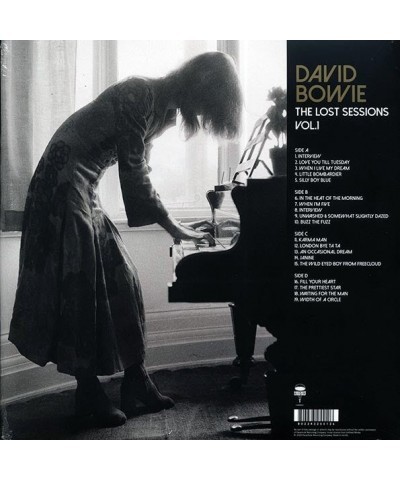 David Bowie LP - The Lost Sessions Volume 1 (2xLP) (clear vinyl) $18.28 Vinyl