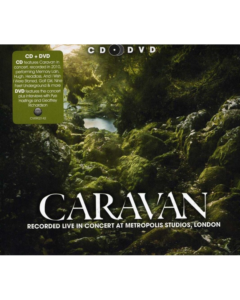 Caravan LIVE IN CONCERT AT METROPOLIS STUDIOS CD $8.40 CD