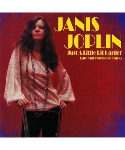 Janis Joplin Just A Little Bit Harder: Rare And Unreleased Tracks Vinyl Record $9.07 Vinyl