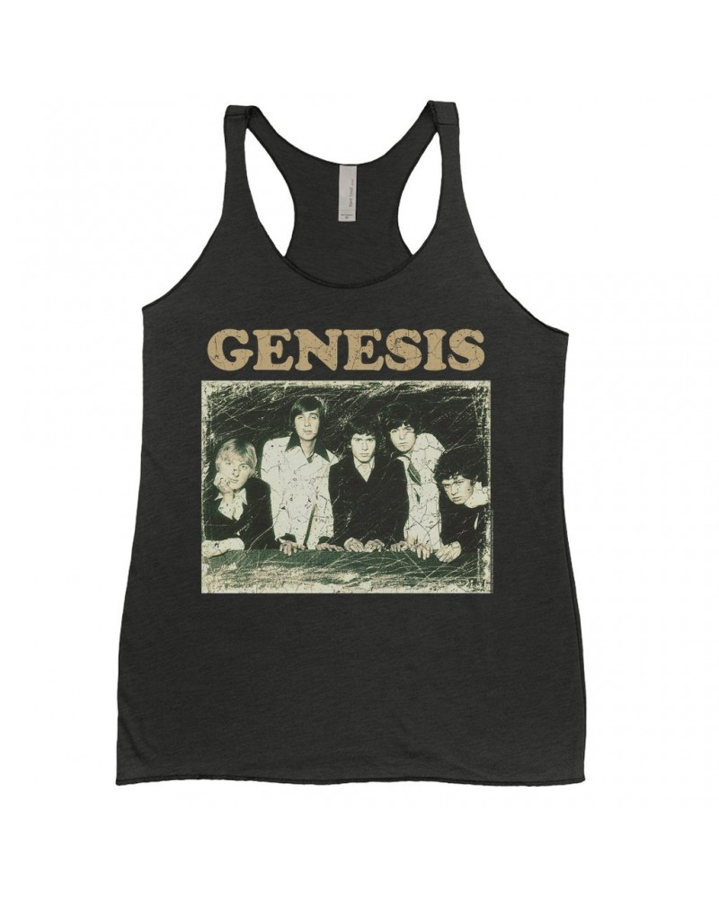 Genesis Ladies' Tank Top | The Silent Sun Image Distressed Shirt $10.13 Shirts