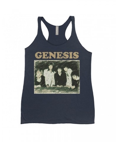 Genesis Ladies' Tank Top | The Silent Sun Image Distressed Shirt $10.13 Shirts