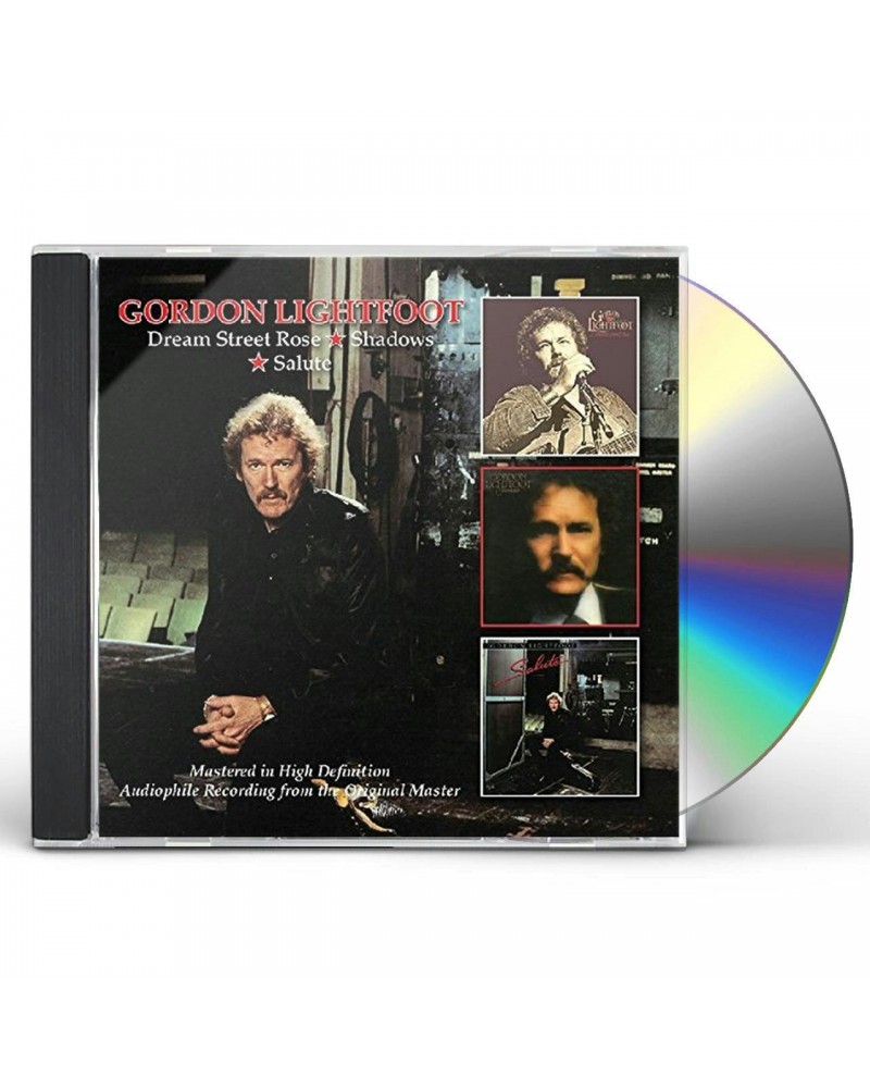 Gordon Lightfoot DREAM STREET ROSE/SHADOWS/SALUTE CD $7.59 CD