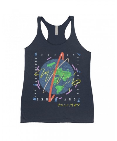 Genesis Ladies' Tank Top | World Tour 1987 Shirt $13.03 Shirts