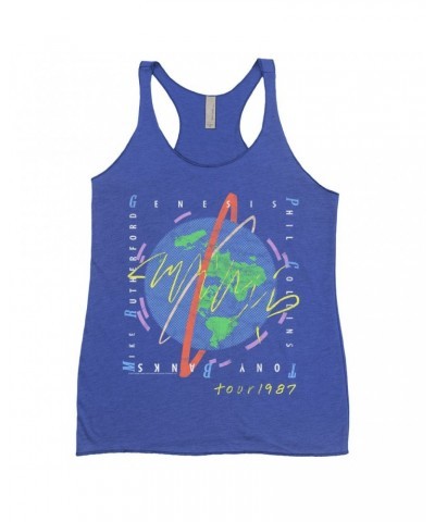 Genesis Ladies' Tank Top | World Tour 1987 Shirt $13.03 Shirts