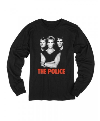 The Police Crossed Long Sleeve T-Shirt $12.60 Shirts