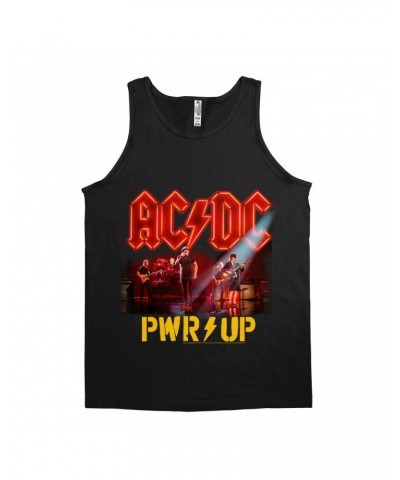 AC/DC Unisex Tank Top | On Stage PWR Up Shirt $12.48 Shirts