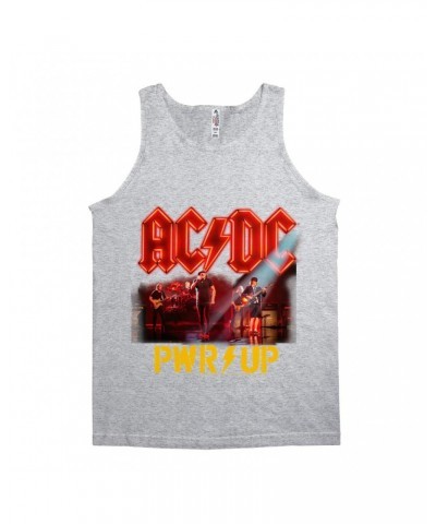 AC/DC Unisex Tank Top | On Stage PWR Up Shirt $12.48 Shirts