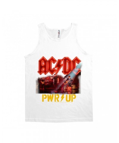 AC/DC Unisex Tank Top | On Stage PWR Up Shirt $12.48 Shirts